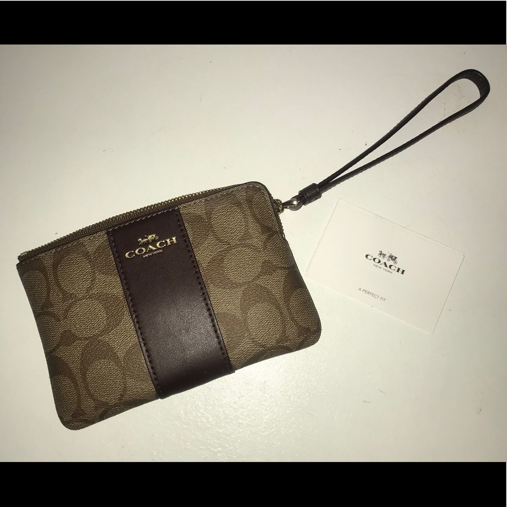Authentic Coach wristlet